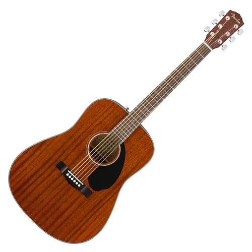 Fender CD-60S Dreadnought, Walnussgriffbrett, komplett aus Mahagoni, Naturfinish von Fender