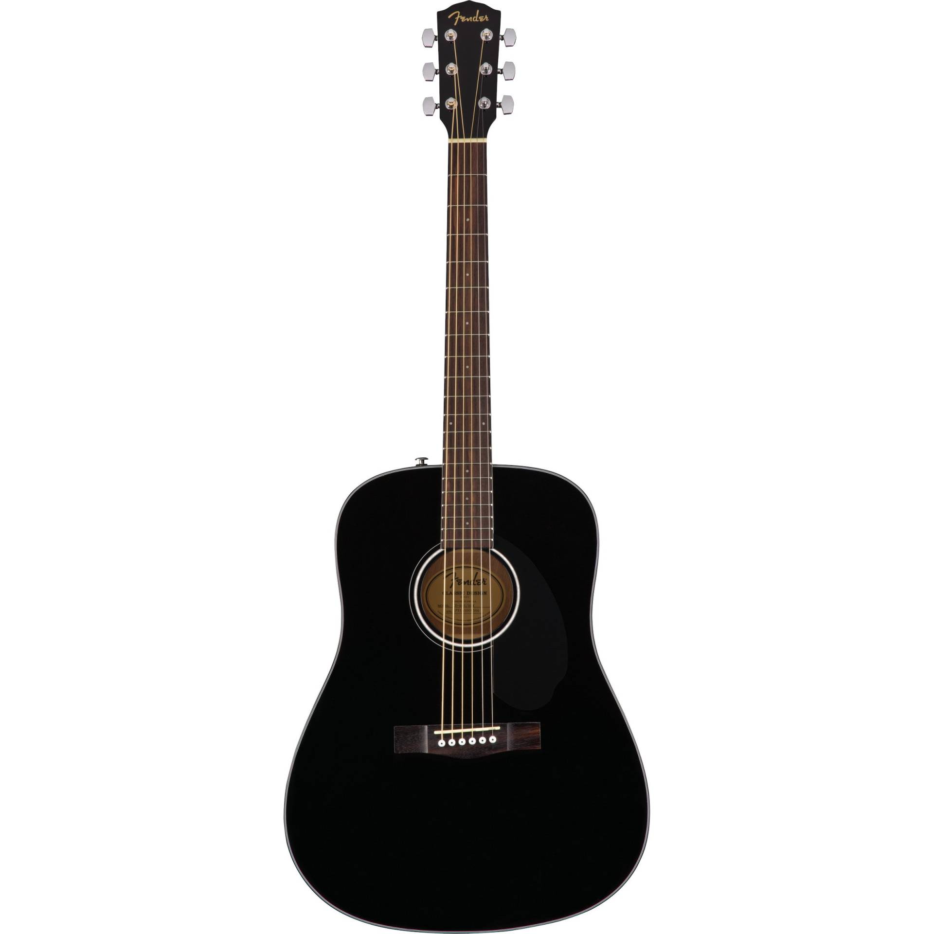 Fender Classic Design CD-60S Westerngitarre Black Fender Classic Design CD-60S Westerngitarre Black von Fender