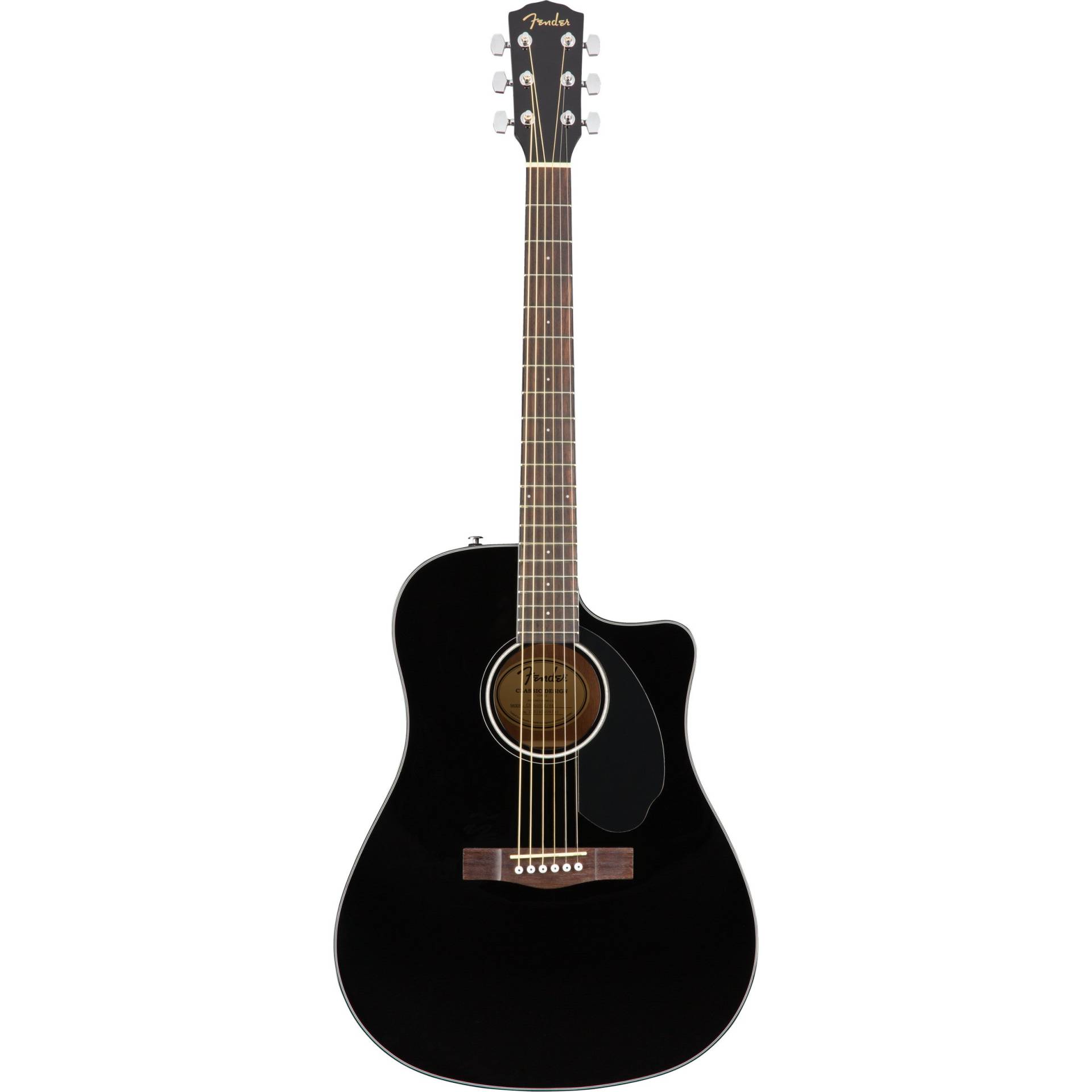 Fender Classic Design CD-60SCE Black Electro-Acoustic Guitar Fender Classic Design CD-60SCE Black Electro-Acoustic Guitar von Fender