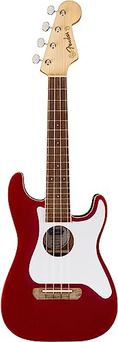 Fender Fullerton Strat® Uke, Walnut Fingerboard, White Pickguard, Candy Apple Red von Fender