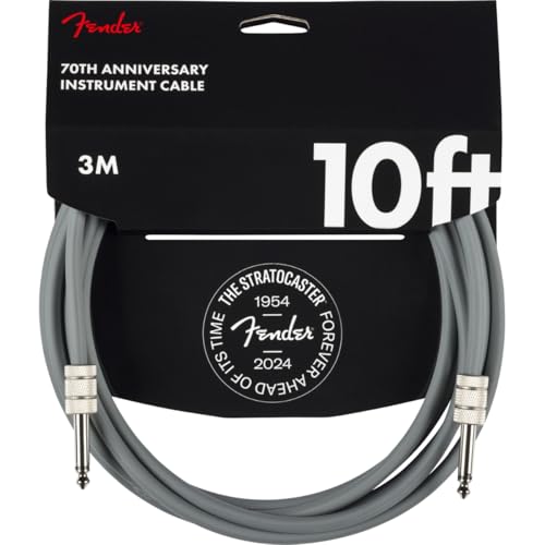 Fender Instrumentenkabel, 3 m, Grau, 3 m Fender Instrumentenkabel, 3 m, Grau, 3 m von Fender