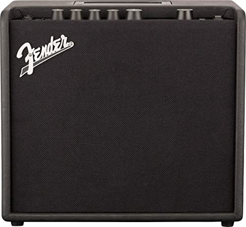 Fender Mustang LT 25 Combo Gitarrenverstärker – Geeignet für E-Gitarre von Fender