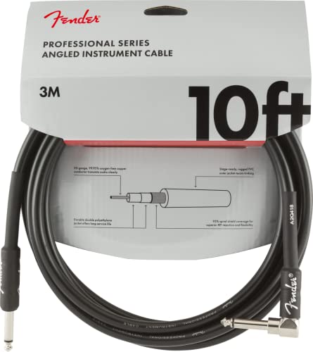 PRO 10 ANGL INST CABLE BLK PRO 10 ANGL INST CABLE BLK von Fender