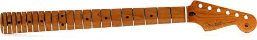 Fender Stratocaster Hals Roasted Maple, 12", 22 Bünde, natur von Fender
