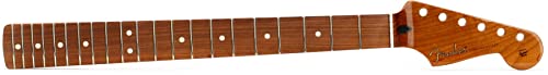 Fender Stratocaster Hals Roasted Maple/Pao Ferro, 9,5", 21 Bünde, Braun von Fender