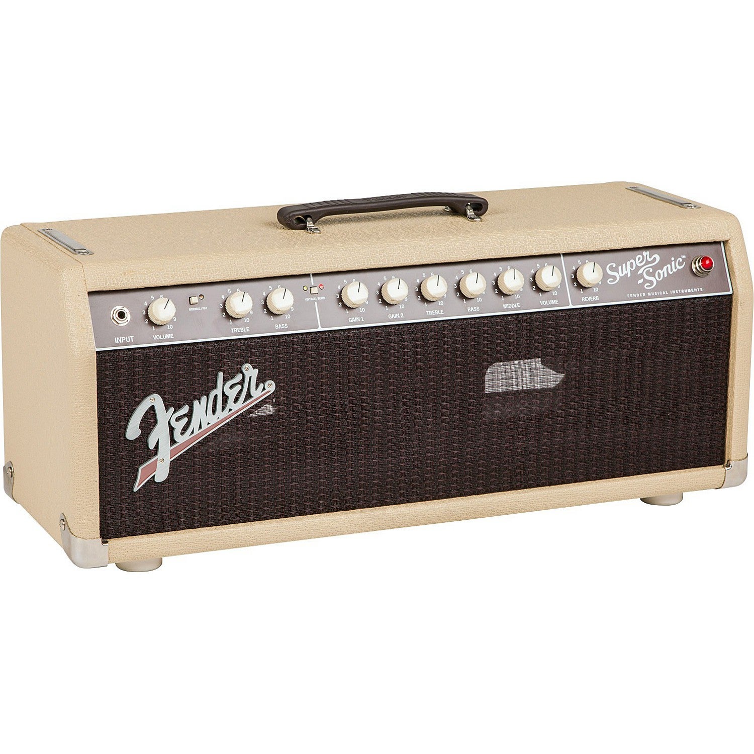 Fender Super Sonic 22 Blonde Head Gitarren-Röhrenverstärker von Fender