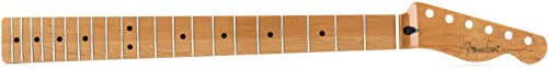 Fender Telecaster Hals Roasted Maple, 9,5", 21 Bünde, natur von Fender