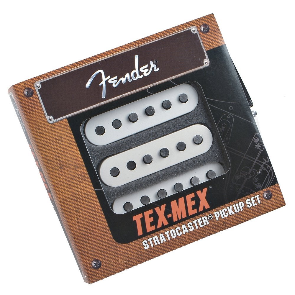 Fender Tex-Mex Stratocaster Pickups, weiß (3er Set) von Fender