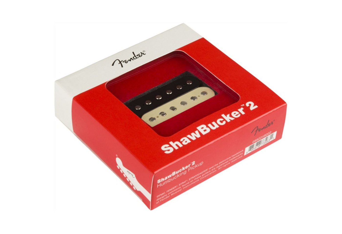 Fender Tonabnehmer, (ShawBucker 2), ShawBucker 2 - Humbucker Tonabnehmer für Gitarren von Fender