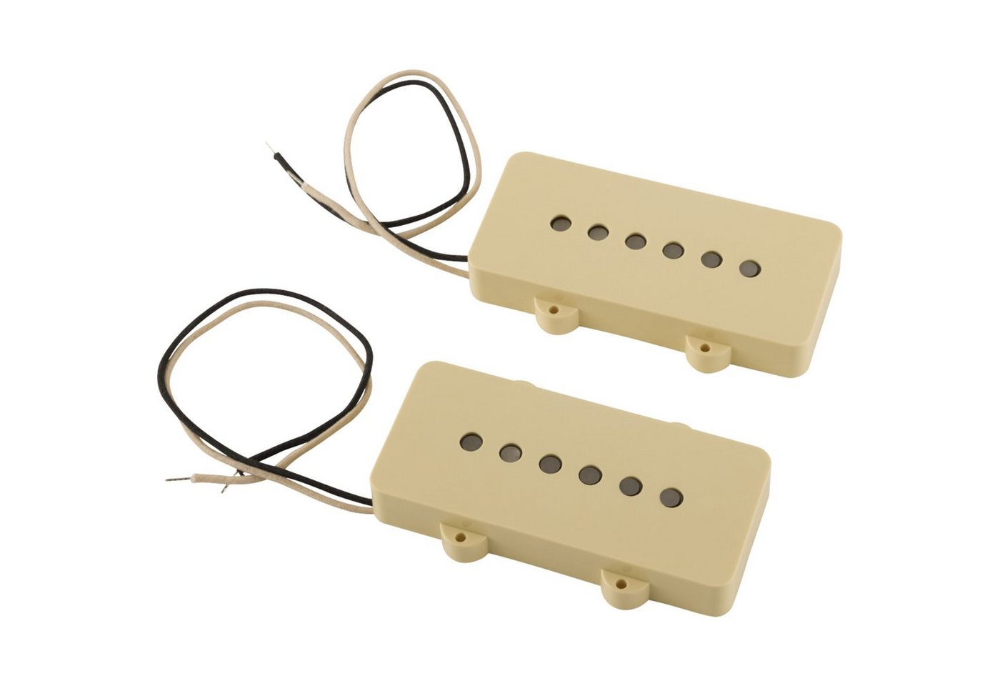 Fender Tonabnehmer, J Mascis Jazzmaster Pickup Set - Single Coil Tonabnehmer für Gitarre von Fender