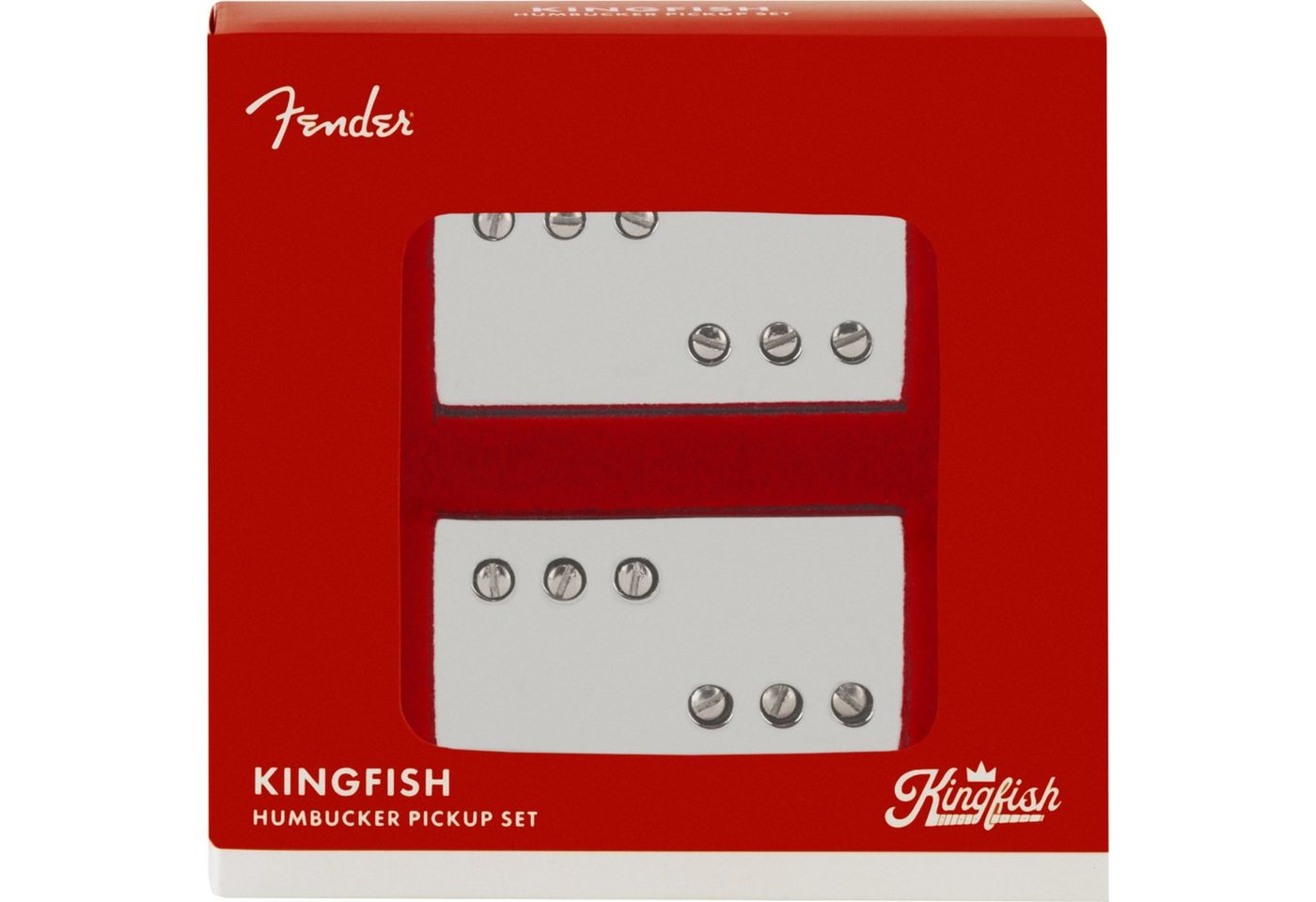 Fender Tonabnehmer, Kingfish Signature Humbucker Set - Single Coil Tonabnehmer für Gitar von Fender