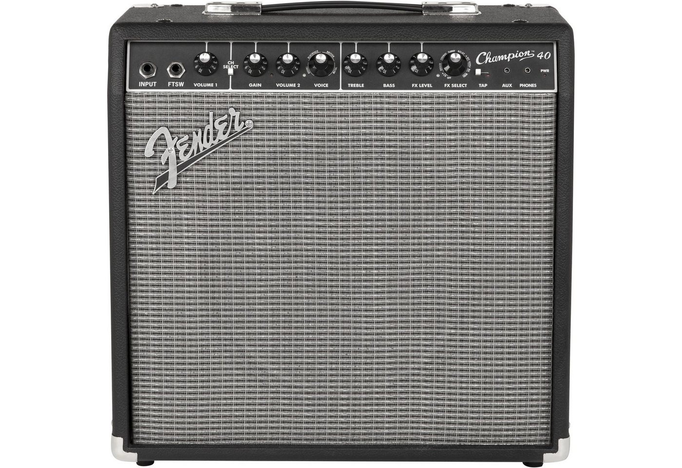 Fender Verstärker (Champion 40 Combo - Transistor Combo Verstärker für E-Gitarre) von Fender