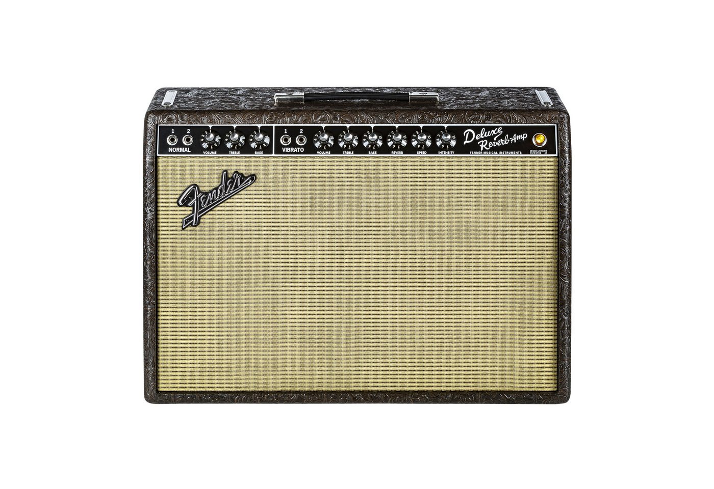 Fender Verstärker (Limited Edition '65 Deluxe Reverb Western Tolex - Röhrenverstärker) von Fender