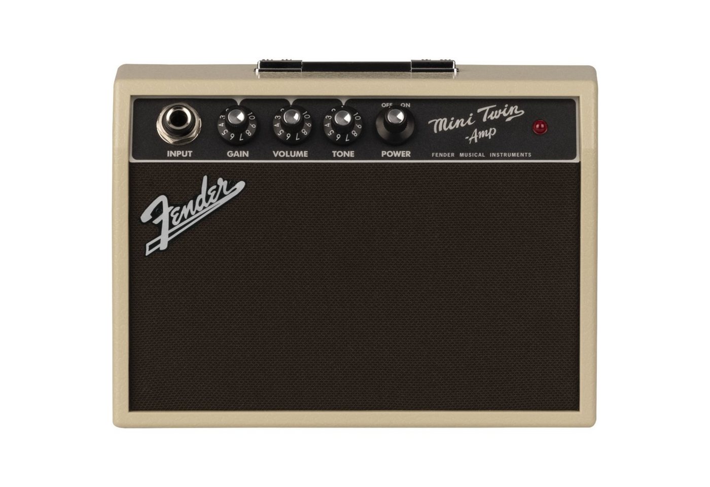 Fender Verstärker (Mini '65 Twin Amp Blonde - leichter Combo Verstärker für E-Gitarre) von Fender