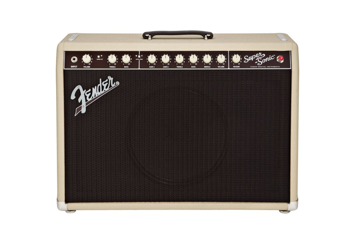 Fender Verstärker (Super-Sonic 22 Combo Blonde and Oxblood - Röhrenverstärker) von Fender