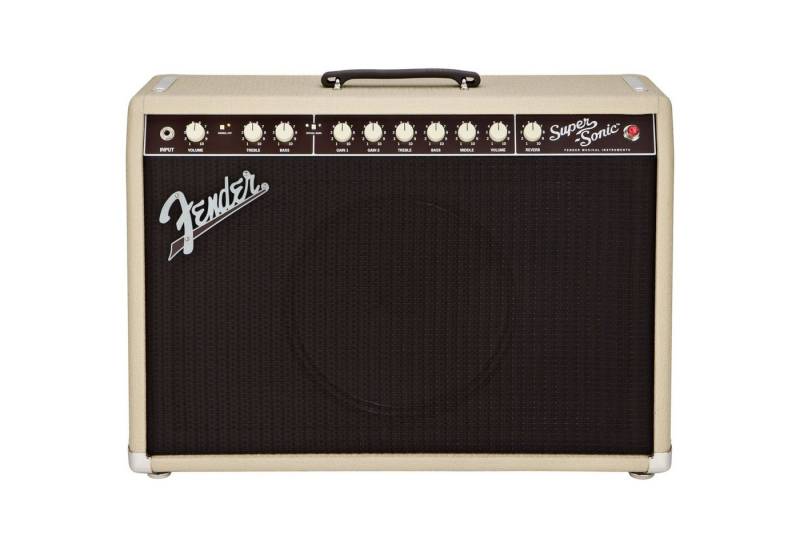 Fender Verstärker (Super-Sonic 22 Combo Blonde and Oxblood - Röhrenverstärker) von Fender