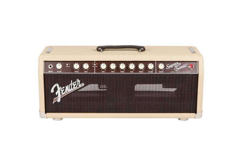 Fender Verstärker (Super-Sonic 22 Head Blonde and Oxblood - Röhren Topteil für E-Gitarr) von Fender