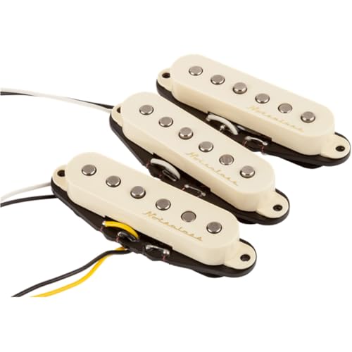 Fender Vintage Stratocaster Rauschfreies Mikrofon-Set, 3er-Pack, Weiß von Fender