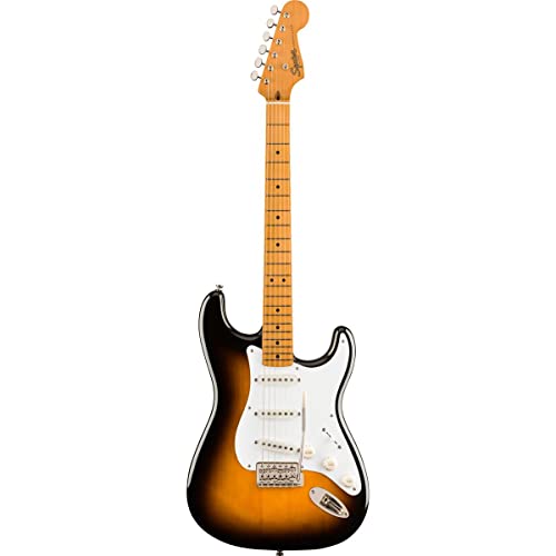 Squier by Fender Classic Vibe 50s Stratocaster, Solid-Body E-Gitarre für Rechtshänder, in 2-Colour Sunburst von Fender