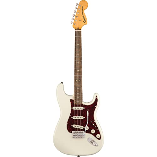 Squier by Fender Classic Vibe '70s Stratocaster®, Laurel Griffbrett, Olympic White von Fender