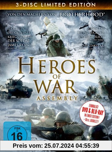 Heroes of War - Assembly (Limited Edition, 2 DVDs + Blu-ray) von Feng Xiaogang