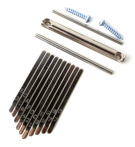 Kalimba Daumenklavier-Ersatztasten, 10 Tasten, DIY-Zubehör-Set Kalimba Daumenklavier-Ersatztasten, 10 Tasten, DIY-Zubehör-Set von Fengtaike