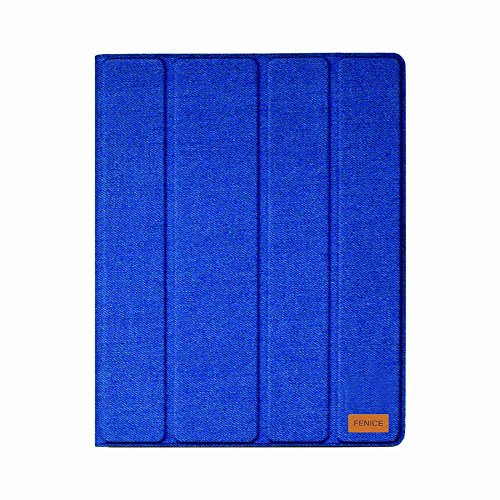 FENICE M010DM00NEWIPD Creativio Tasche für Apple iPad 2/3/4 Denim blau von Fenice