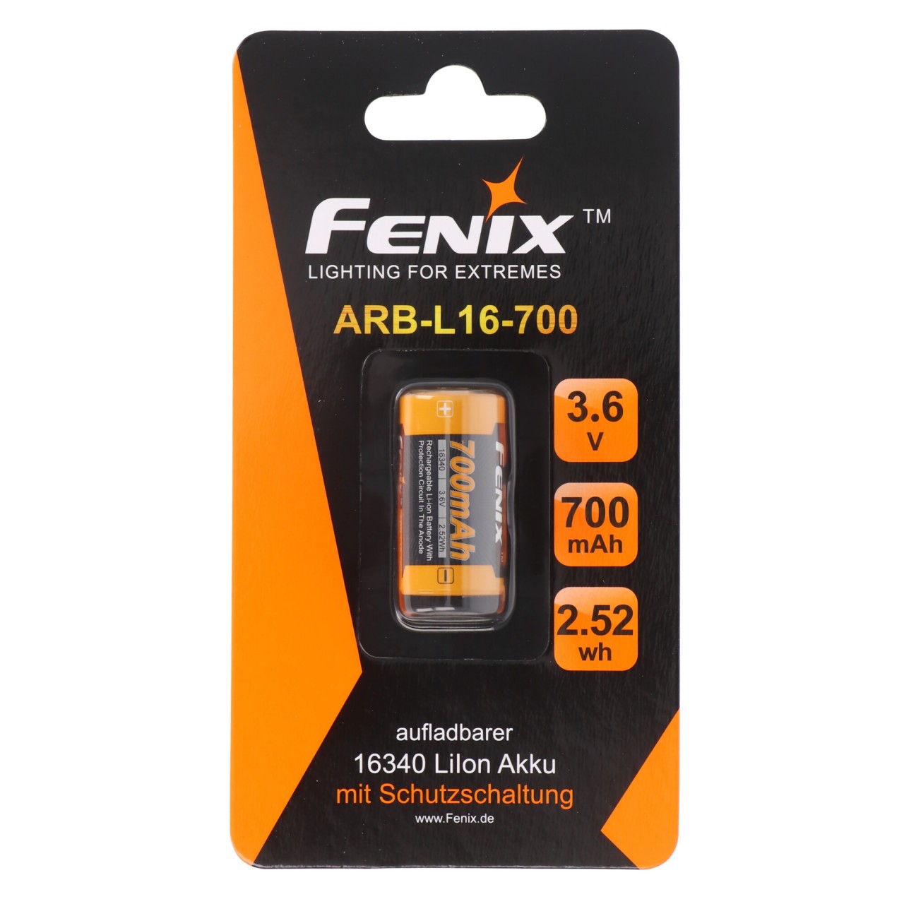 CR123 A Li-ion Batterie wiederaufladbar 3,6-3,7 Volt min.700mAh, typisch 760mAh, max. 820mAh, 35x16mm mit AkkuShop Transportbox CR123 A Li-ion Batterie wiederaufladbar 3,6-3,7 Volt min.700mAh, typisch 760mAh, max. 820mAh, 35x16mm mit AkkuShop Transportbox von Fenix