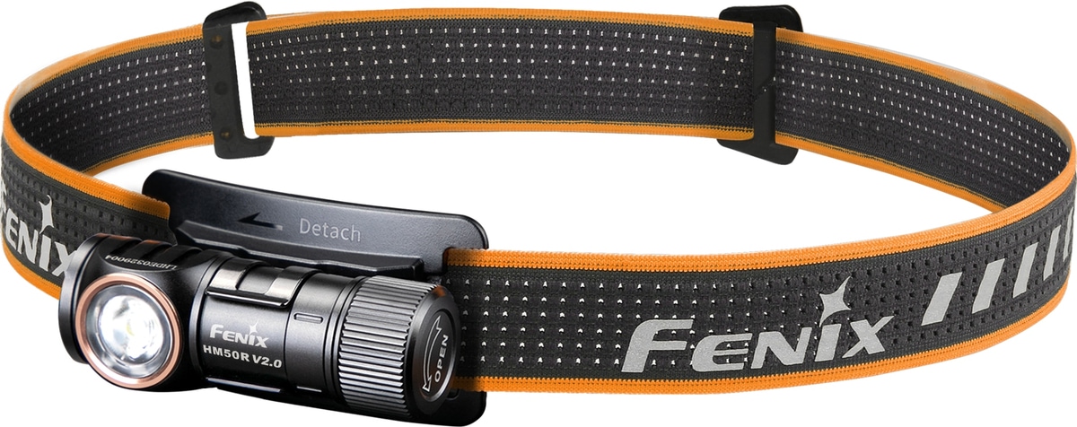 FENIX LED-Stirnlampe HM50R V2.0, Akkubetrieb, schwarz von Fenix