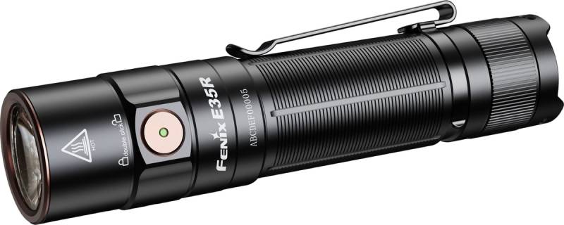 FENIX LED-Taschenlampe E35R, Akkubetrieb, schwarz von Fenix
