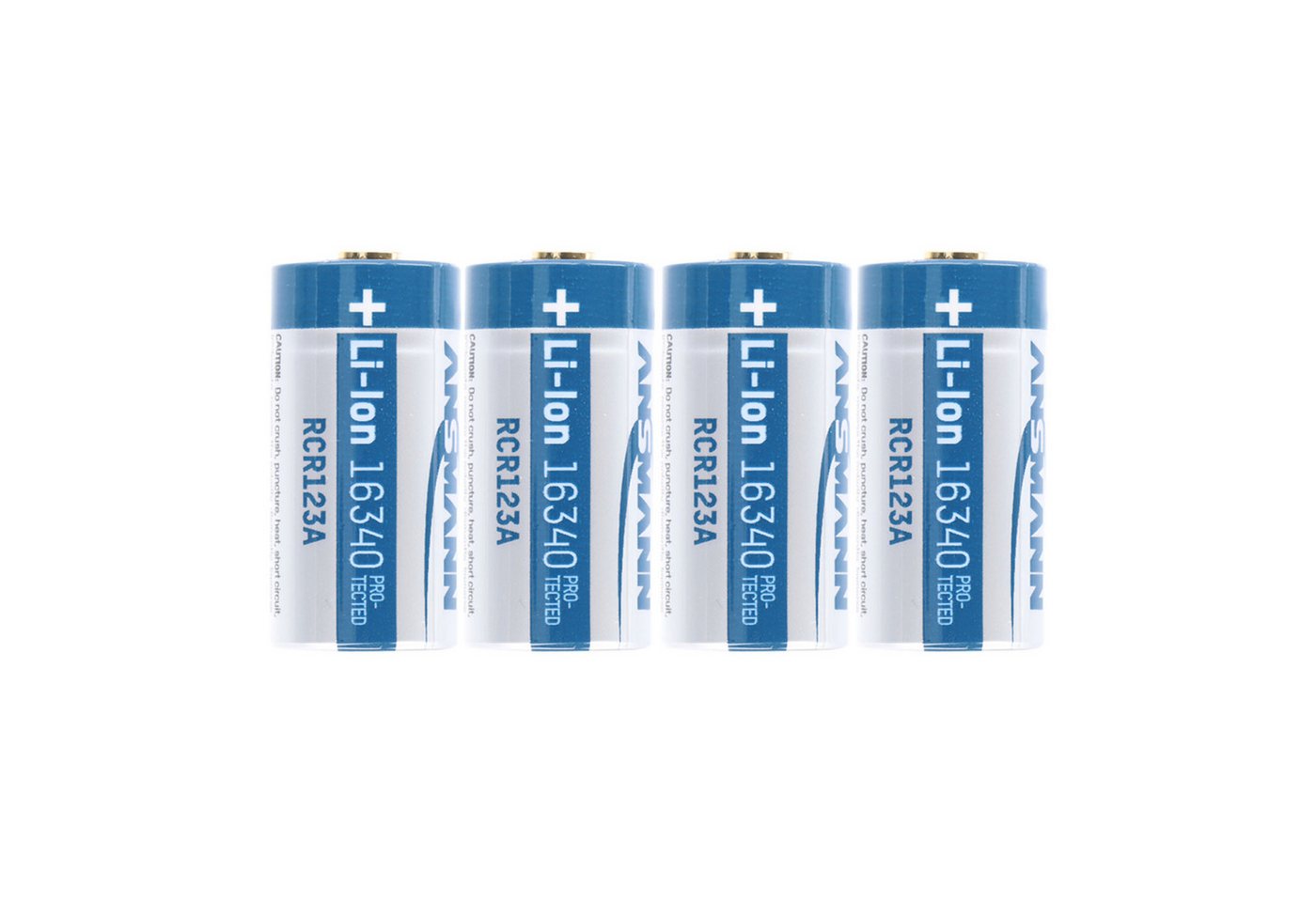 Fenix 4x CR123 A Li-Ion Akku mit 3,7 Volt, min. 800mAh, max. 850mAh Kapazit Akku 820 mAh (3,7 V) von Fenix