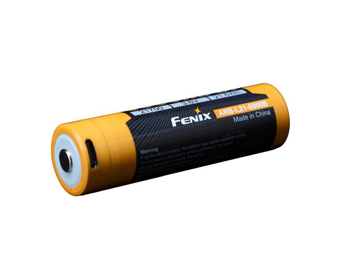 Fenix ARB-L21-6000B 21700 3,6V - Li-Ion Akku 6000mAh mit USB-Anschluss Akku Fenix ARB-L21-6000B 21700 3,6V - Li-Ion Akku 6000mAh mit USB-Anschluss Akku von Fenix