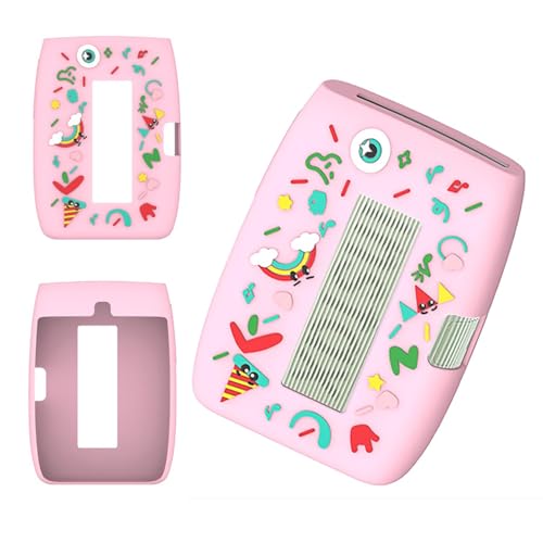 Fenmaru Silikonhülle für Instax Mini Link 3, Schutzhülle Case Cover für Instax Mini Link 3 Drucker, Staubschutz Weiche Tasche für Instax Mini Link 3, Pink von Fenmaru