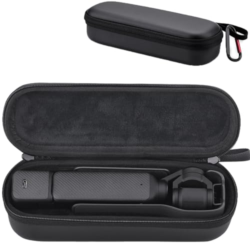 Fenmaru Tragetasche Aufbewahrungstasche Tragbare Tasche kompatibel mit DJI Osmo Pocket 3 Freistehend Schutztasche Zubehör (Black) von Fenmaru