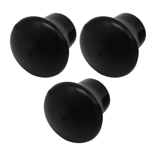 Fenteer 3 Stück Drum Feet Slip Cover Non Slip Ersetzen Sie Zubehör -Hardware -Teile Cymbal Ständer Schutzhülle Percussion Instrument, 3.7x3.5 Cm von Fenteer