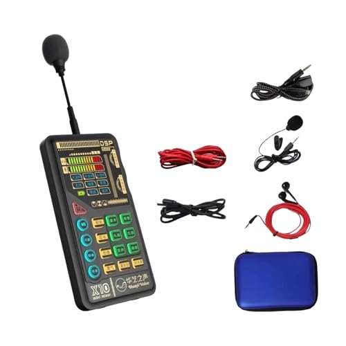 Fenteer Board Audio Mixer Geräuscharm Lautstärkeregler Podcast Ausrüstung Bundle Audio Interface für PC Singen Broadcast Telefon Fenteer Board Audio Mixer Geräuscharm Lautstärkeregler Podcast Ausrüstung Bundle Audio Interface für PC Singen Broadcast Telefon von Fenteer