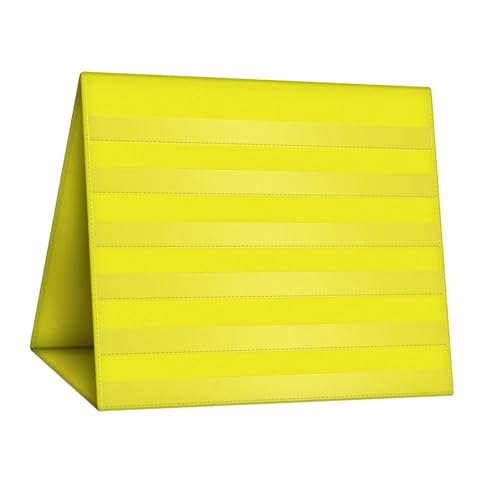 Fenteer Tabletop Pocket Chart -Kartenhalter speichern faltbare Bildungsdesktop -Kartenanzeige Stand für Zeitplan Display Klassenzimmer, Gelb Fenteer Tabletop Pocket Chart -Kartenhalter speichern faltbare Bildungsdesktop -Kartenanzeige Stand für Zeitplan Display Klassenzimmer, Gelb von Fenteer