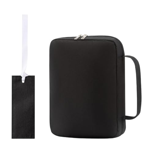 Fenteer Tragetasche für die Bibelhülle, Handtasche, tragbar, kompakt, multifunktional, mit Griff, Bibeltasche für Männer und Frauen, Studien, Reisen, Geschenk Fenteer Tragetasche für die Bibelhülle, Handtasche, tragbar, kompakt, multifunktional, mit Griff, Bibeltasche für Männer und Frauen, Studien, Reisen, Geschenk von Fenteer