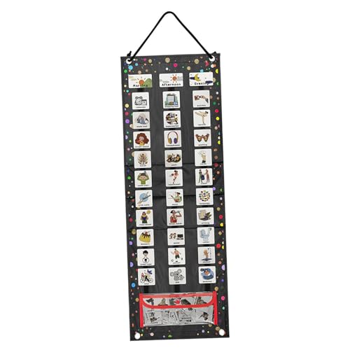 Fenteer Visueller Zeitplan für Kinder, Tagesplantafel, Kommunikationskarten, Routinediagrammkarten, visuelles Verhaltenstool Fenteer Visueller Zeitplan für Kinder, Tagesplantafel, Kommunikationskarten, Routinediagrammkarten, visuelles Verhaltenstool von Fenteer