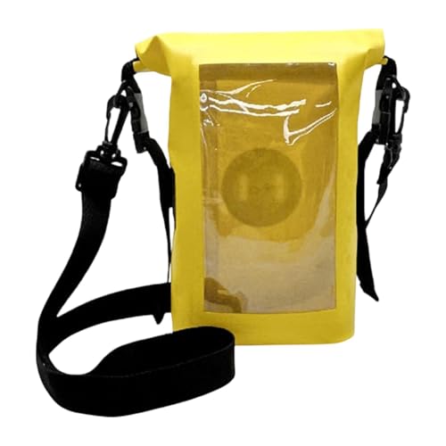 Fenteer Wasserdichtes Telefonbeutel Verstellbarer Lanyard Universal Leichtes Telefonbeutel Berührbar für Bootswasserparkpool, Gelb Fenteer Wasserdichtes Telefonbeutel Verstellbarer Lanyard Universal Leichtes Telefonbeutel Berührbar für Bootswasserparkpool, Gelb von Fenteer