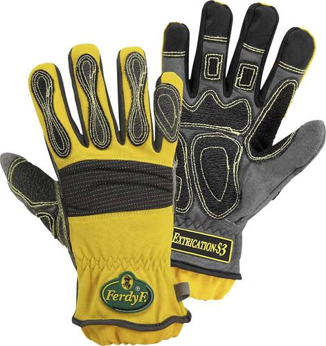 FerdyF. Extrication-S3 1995S3-S Kunstleder Arbeitshandschuh Größe (Handschuhe): 7, S EN 388:2016 C von FerdyF.