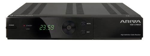 Ferguson Ariva FA102C Digitaler HDTV-Kabelreceiver (PVR-Funktion, HDMI, SCART, 2X USB 2.0) schwarz von Ferguson