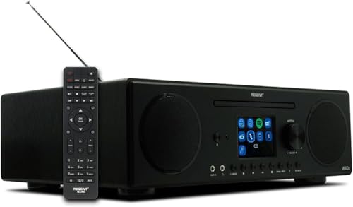 Regent i450s CD-Player Internetradio mit Netzwerkfunktion, Spotify Connect, AUX, USB, Bluetooth – Radiogerät: Lautsprecher, CD-Player, Hi-Fi, FM – Heim-Stereoanlage – Dual-Alarm, Fernbedienung Regent i450s CD-Player Internetradio mit Netzwerkfunktion, Spotify Connect, AUX, USB, Bluetooth – Radiogerät: Lautsprecher, CD-Player, Hi-Fi, FM – Heim-Stereoanlage – Dual-Alarm, Fernbedienung von Ferguson
