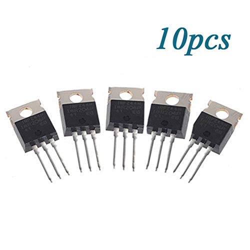 Feriany 10er IRFZ44N IRFZ44 Transistor MOSFET N-Kanal-Verstaerker 49A 55V von Feriany