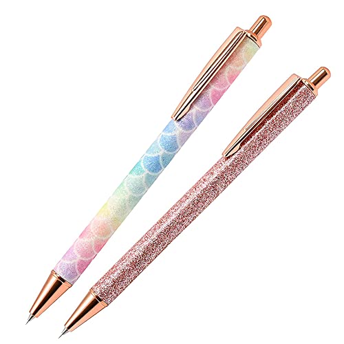Feriany 2 StüCke Glitzer JäTstift mit Spitze, Nadelstift, JäTwerkzeug für Vinyl EntlüFtungsstift für Einfache Bastel Vinyl Projekte Feriany 2 StüCke Glitzer JäTstift mit Spitze, Nadelstift, JäTwerkzeug für Vinyl EntlüFtungsstift für Einfache Bastel Vinyl Projekte von Feriany