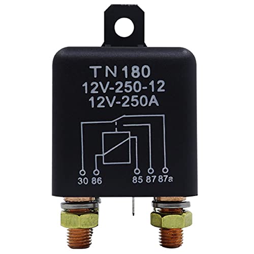 Feriany Auto Relais 12V 250A Kontinuierlicher Typ Hochleistungs Motorrad Batterie Steuerschalter Anschluss Automobil Relais von Feriany