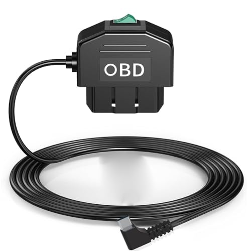 Feriany Dashcam-OBD-Verkabelungssatz, Dashcam-USB-Typ-C-Verkabelungssatz mit OBD-Stromkabel für Dashcam 12-24 V auf 5 V/3 A Feriany Dashcam-OBD-Verkabelungssatz, Dashcam-USB-Typ-C-Verkabelungssatz mit OBD-Stromkabel für Dashcam 12-24 V auf 5 V/3 A von Feriany