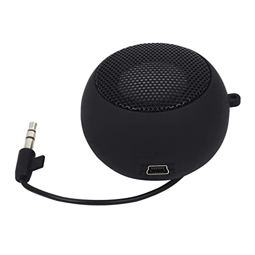 Feriany Mini Lautsprecher Tragbarer Wiederaufladbarer Lautsprecher mit Aux Eingang Kabel Gebundener 3,5 Mm KopfhöRer Anschluss von Feriany
