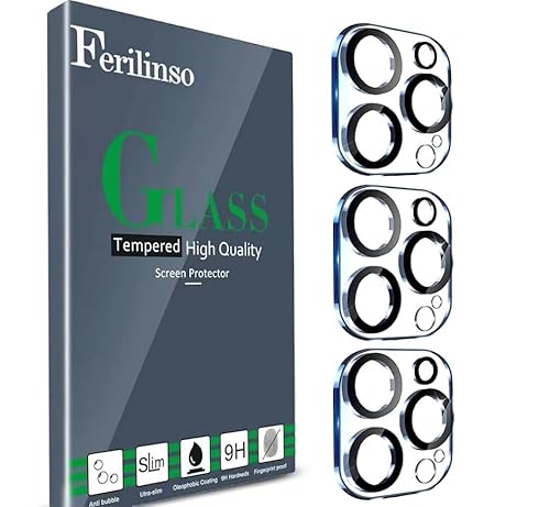 Ferilinso Entworfen für iPhone 13 Pro Max Kamera Objektivschutz, Entworfen für iPhone 13 Pro Kamera Objektivschutz, 3 Stück 9H gehärtetes Glas, Nachtaufnahme-Modus, Case Friendly Ferilinso Entworfen für iPhone 13 Pro Max Kamera Objektivschutz, Entworfen für iPhone 13 Pro Kamera Objektivschutz, 3 Stück 9H gehärtetes Glas, Nachtaufnahme-Modus, Case Friendly von Ferilinso