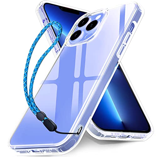 Ferilinso Handyhülle für iPhone 13 Pro Max Hülle, 10x Anti-Vergilbung, Hervorragende Stoßfestigkeit, Äußerst Kratzfest, Harte PC-Rückseite mit flexiblem Rahmen, 5G 6.7 Zoll Schutzhülle, Klar Ferilinso Handyhülle für iPhone 13 Pro Max Hülle, 10x Anti-Vergilbung, Hervorragende Stoßfestigkeit, Äußerst Kratzfest, Harte PC-Rückseite mit flexiblem Rahmen, 5G 6.7 Zoll Schutzhülle, Klar von Ferilinso